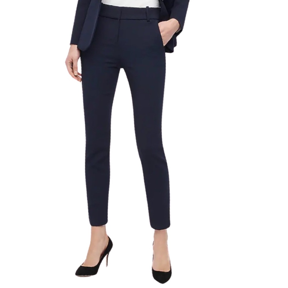 Rag & bone Black, midrise, tapered leg ankle pants